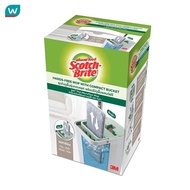 Scotch Brite สก๊อตช์-ไบรต์ ชุดถังถูพื้น รุ่นคอมแพค (ถัง + ไม้ถูพื้นแฮนด์ฟรี)