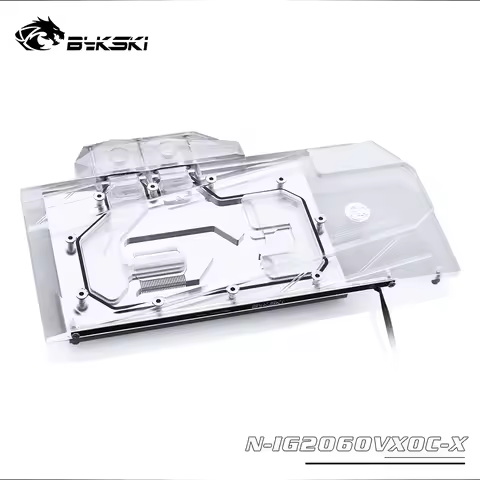 Bykski GPU Water Cooling RGB Block for Colorful RTX2060 Vulcan OC N-IG2060VXOC-X