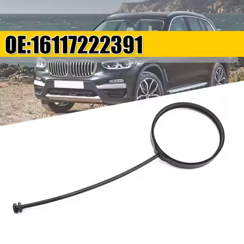 1Pc Car Fuel Oil Tank Cover Cable Sling Gas Cap Accessories for BMW X1 X3 X4 X5 X6 Z4 Mini E70 E46 E