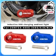 For ZONTES 400G 368G V1 V2 350 D/M/E/K/G/R/T/S/V 310R 310X 310V ZT125 T310 ZT250 Motorcycle CNC Acce