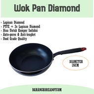 Wok Pan Induction Cooker Wok Pan Diamond Coating 26cm/Wok Pan Akebonno Diamond Coating 26cm/non-stick Frying Pan Akebonno Diamond Coating