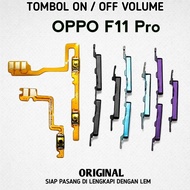 TOMBOL Flexible Side Button Oppo F11 Pro Original Power Volume Button Replacement Complete f11pro in