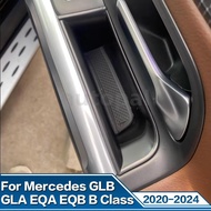 2PCS Car Door Storage Box 0Barrel Interior Auto Accessories For Mercedes Benz B GLB GLA EQA EQB Clas