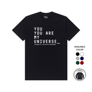 COLDPLAY X BTS MY UNIVERSE BAND T-SHIRT ROCK MUSIC T-SHIRT FOR MEN AND WOMEN
