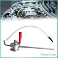 [HOMYLcfMY] Aluminum Alloy Drum Rotary Hand Pump Manual Fuel Transfer Pump Oil Barrel Extractor for 