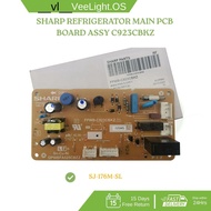 SJ-176M-SL SHARP MAIN PCB BOARD PETI SEJUK ASSY C923CBKZ SJ-176M