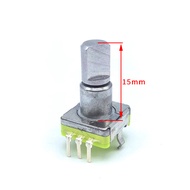 【Limited Stock Available】 1 pcs EC11 encoder degree rotating potentiometer 5 pin 30 pulse with pushb