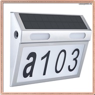 [Q B T C] Solar House Number Light Door Numbers Light Outdoor With IP65 Waterproof Material With 3 L