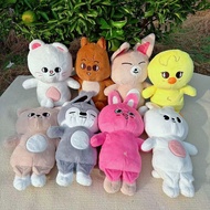 60cm Kpop Idol Stray Kids Pluah Doll Jiniret Bbokari Wolfchan Extra Large Stuffed Toys