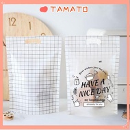 TAMATO 100Pcs Candy Gift Bags, Have A Nice Day Party Decor OPP Self Adhesive Pouch, Package Supplies