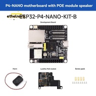 -P4-NANO Development Board +POE Module+Speaker Kit Dual-Core RISC-V WiFi6 Bluetooth5/BLE RJ45 100M E