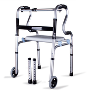 Walker วอล์คเกอร์ คุณภาพแข็งแรง น้ำหนักเบา มีล้อ พับได้ ปรับความสูงได้ น้ำหนักเบาทำจากอลูมิเนียม สำห