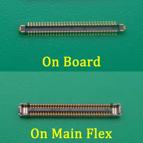 5-20Pcs LCD Display Screen Flex FPC Connector 64Pin For Samsung Galaxy A50 A505 A505F SM-A505F Plug 