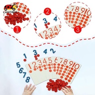 LAHOMIA Math Learning Cards Educational Toy Number Matching Odd And Even Numbers