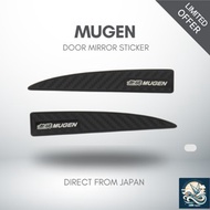 MUGEN Door Mirror Sticker 08P48-XG8-K1S0 [Direct from Japan]