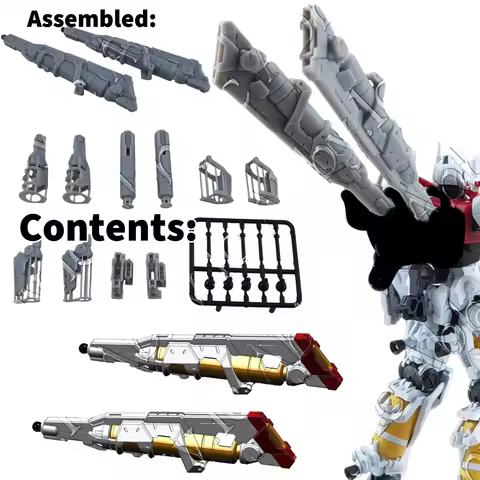 for HG 1/144 GMS-01 Gelgoog Sugai's Bocata's Anubis TX042 2X Resin Printed Fuel Tanks Thrusters Gquu