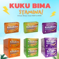 [HALAL] Kukubima Stamina Energy Drink with Ginseng Royal Jelly Drink ( 4.5g x 6 Sachets) Kuku Bima Anggur, Oren, Mangga