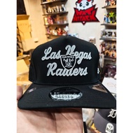 Las Vegas Raiders Chainstitch 9Fifty Snapback Hat