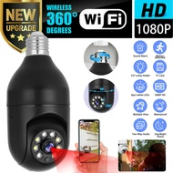 360° Smart Home Wireless Security 1080P IP E27 Light Bulb Camera Wi-Fi IR Night