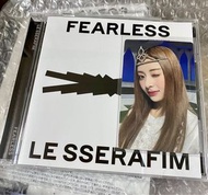 全新僅拆 Lesserafim Fearless 日專初回通常盤 Yunjin 卡