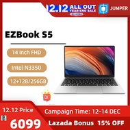 Jumper EZbook S5 Laptop 14.0 inch 12GB 256GB SSD Windows 10 OS Intel Celeron N4020 Notebook for Sale Brand New 1920x1080 IPS Ultra Light Computer for Online Learning and Working from Home Free Gifts