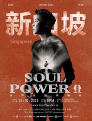 陶喆 Soul Power 演唱會 2026 新加坡