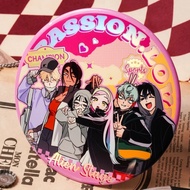 Anime Alien Stage Brooches Ivan Till Mizi Sua Luka Hyuna Cosplay Anime 3rd Anniversary Badge Emblem 
