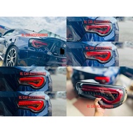 Toyota Ft86 Gt86 subaru BRZ Gt 86 VALENTI Light bar tail lamp led sequential signal taillamp taillig
