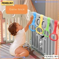 FENGLIN 2/4PCS Playpen Pull Ring, Baby Walking Assist Tools Playpen Accessories Baby Crib Hooks, Com