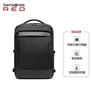 Samsonite/Samsonite Backpack for Men Large-Capacity Backpack Business15Inch computer bag Black HS8 9ZI4