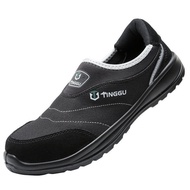 Safety Shoes For Men And Women Anti Smashing Anti Piercing Anti Slip Steel Toe Esd Shoes VWOE