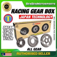 LC135 4S AUTO TOBAKI GEAR RACING BOX 1ST 2ND 4TH WAVE125 LC135 5S Y15ZR GEAR BOX 100% TOBAKI