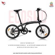 20 inch Element Fold Ecosmo 9 speed Jamselinas X - gowes laju