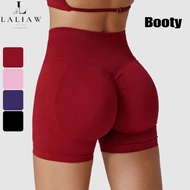 Laliaw.Active - Gigi Booty Shorts Women's Gym Mid Waist Shorts Gym Shorts