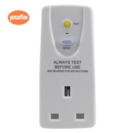 Uk Plug 13A Gfci Leakage Protection Plug Rcd Socket Home Circuit Breaker Cutout  Switch- Uk Plug