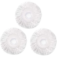 3 Pack Spin Mop Replacement Head for Hurrica, Mopnad, Cassabel and Other 360 Spin Mop Systems, Micro