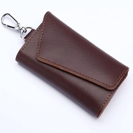Gantungan Kunci Dompet STNK Keyless / Holder Dokumen Mobil Motor / Kulit Asli Premium / Desain Minim