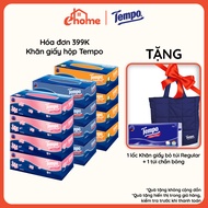 [LOT OF 4 BOXES] Tempo Premium Tissue Box - 3 Durable Layers - German Brand - Safe for Skin