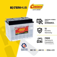 [Installation Provided] DIN55R DIN55L | Century Hybrid WET | Car Battery X50 Persona DIN55 BateriHub