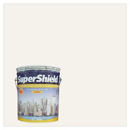 TOA สีน้ำทาภายนอก SUPERSHIELD สีขาว #100 กึ่งเงา 5 แกลลอน จัดส่งโดย HomePro