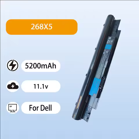 68X5 Rechargeable Li-ion Battery For Dell Vostro V131 Latitude 3330 Inspiron N311Z 11.1V 5200mAh Not