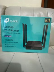 TP-Link Archer C64 AC1200 Wireless MU-MIMO Gigabit WiFi Router 路由器