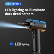 Portable Blower Vacuum Cleaner Air Duster Removal Turbocharged Car Vacuum Cleaner Air Blower Cleanin