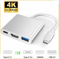 ACAI?Dw;3-in-1.SC.Multiport.Sf]Adapter.Um]USB.Az]3.1.Io]USB-C.mm]HUB.mj]to HDMI Type C Dongle Dock