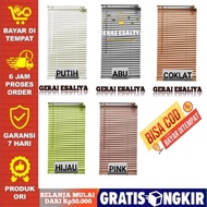VENETIAN BLIND FOLDING Curtain/ ROLLED WINDOW Curtain/ ROLLER BLIND/ VENETIAN BLIND/ 40 x 180/ 60 x 