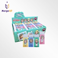 Pencil Eraser H-48 Zipbill Anflower MASTERART