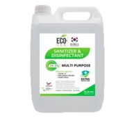 🔥KKM APPROVED🔥 ECO•VER 5L Disinfectant Liquid Nano Mist Sanitizer 5L Liquid Disinfection Sanitizer F