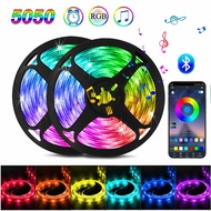 Axus 5050 RGB LED Strip Light USB 5V Flexible Lamp Tape, App Remote Control, Luces LED TV Backlight 
