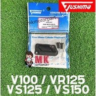 (Tushima) Master Pump Cap RUBBER With Screw Suzuki V100 / VR125 / VS125 / VS150 Getah Diaphragm