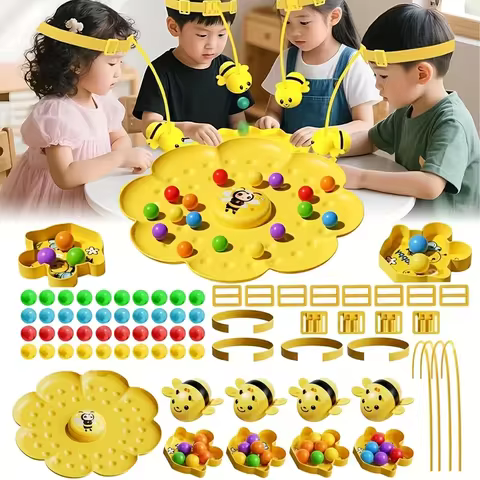 Little Bumblebee Board Games Children Puzzle Kids Toys Parent-child Interactive Adults Fun Table Gam